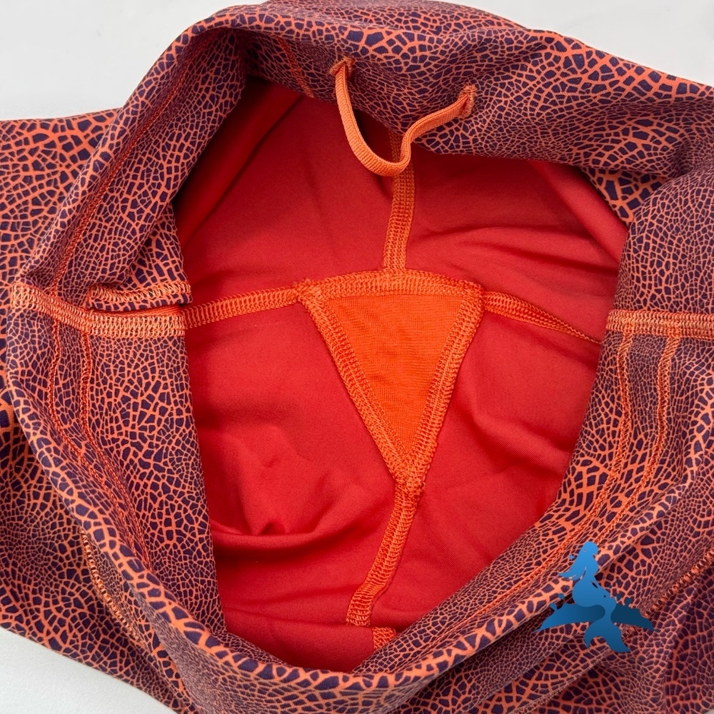 1075 lululemon Wunder Train High-Rise Tight - Size 4 -  Crackle Glaze Orange - Picture 8 of 11